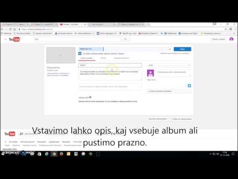 Kako vdelati video ali projekcijo slik v prispevek na spletni strani