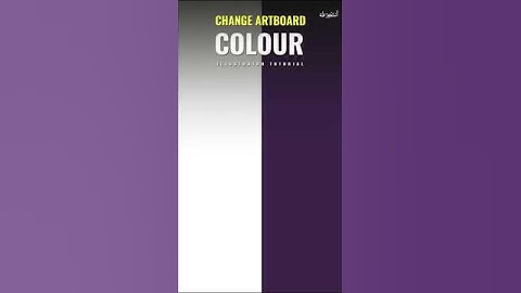 How to Change Artboard Color in Adobe Illustrator - Adobe Illustrator