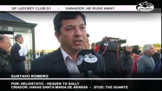 GP JOCKEY CLUB HE RUNS AWAY