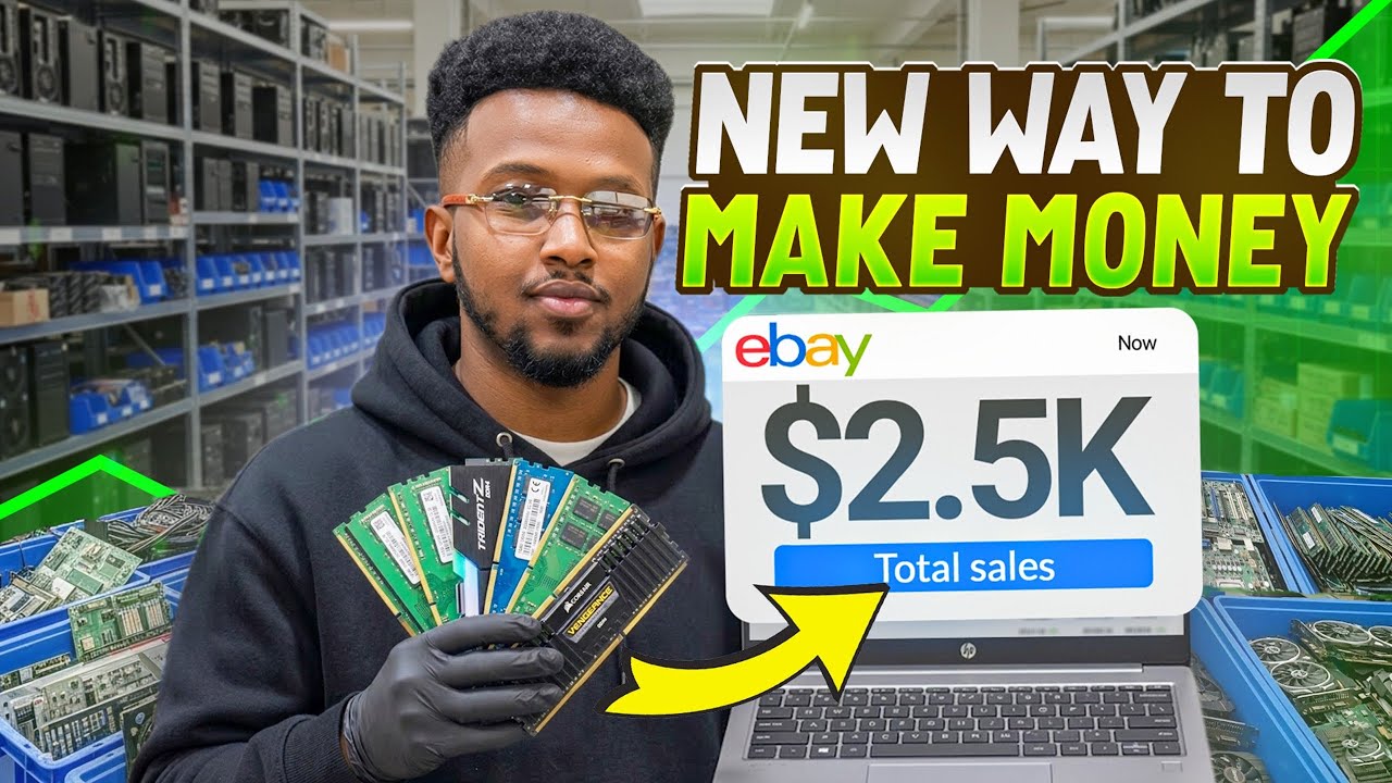 The Easiest Way to Make Money Reselling Computer Parts - YouTube