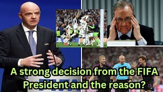 Urgent: After the shocking referee decisions, a strong decision from FIFA towards Real Madrid !