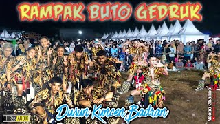 Yang Lagi Viral 🔥 Rampak Buto Gedruk Kuncen Live Perform Lapangan Badran | Badran fest 2 \u0026 UMKM