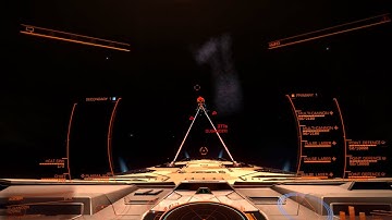 Elite: Dangerous Faulcon DeLacy Anaconda vs NPC Adder
