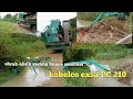 obrak Abrik sarang buaya# KOBELCO#LONG ARAM#EXSA PC 210#