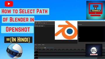 How to select blender path in Opnshot | Openshot Tutorial| [In Hindi]