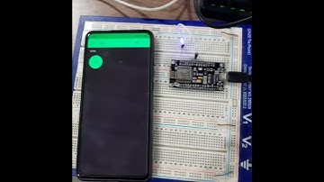 Demo bật tắt Led bằng app blynk