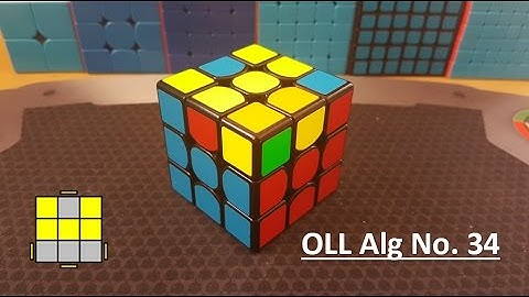 OLL Algorithms - No 34