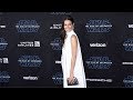 Julieth restrepo star wars the rise of skywalker world premiere blue carpet