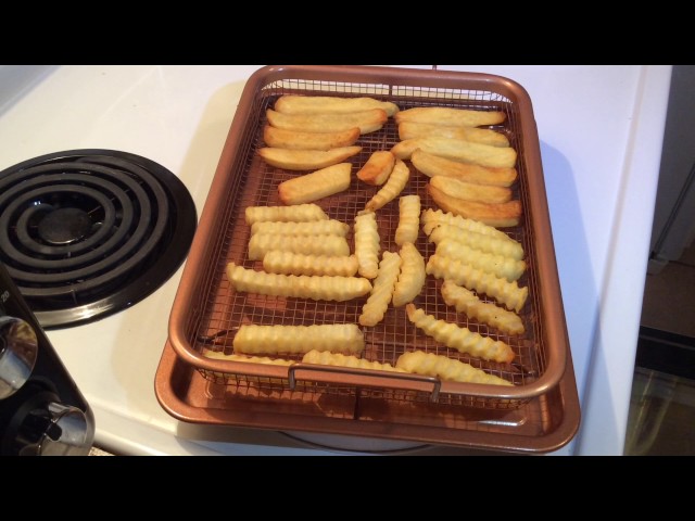 Gotham Steel Crisper Tray Review: Fried Foods in the Oven? - Freakin'  Reviews