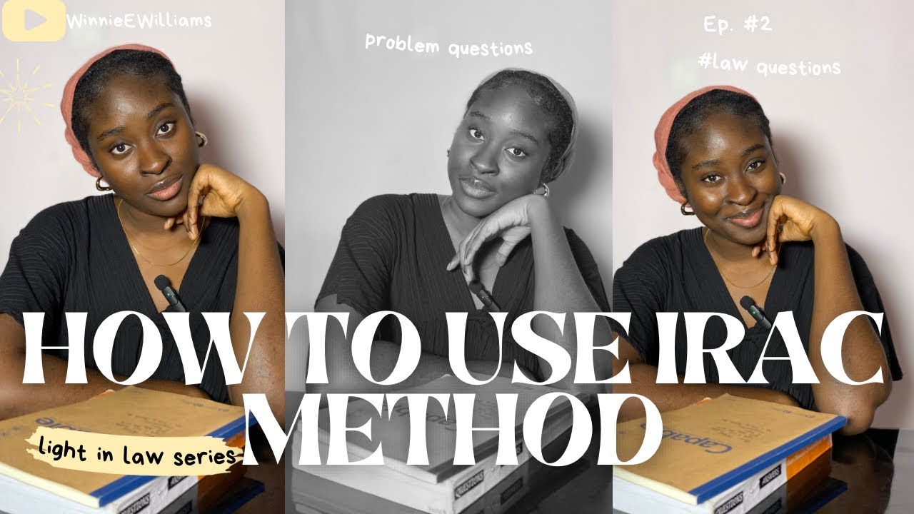 Answering problem questions with IRAC📚👩🏾⚖️