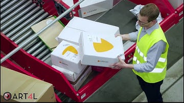 ART4L Smartpick projector sorting floor (Bpost)