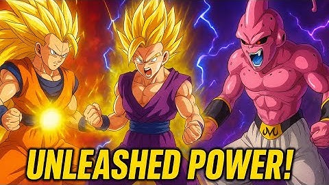 Goku SSJ3, Gotenks & Future Gohan vs Super Buu Forms | Epic DBZ Shin Budokai 2 Battles 