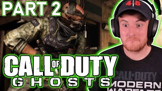 Royal Marine Plays Call Of Duty Ghosts For The First Time! Part 2!!!
