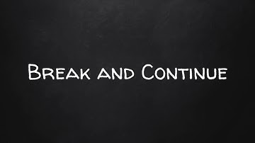 Learn JavaScript: Part 29 - Break and Continue