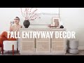 FALL 2020 ENTRYWAY TABLE DECOR IDEAS *CHIC* | The Vessel Show