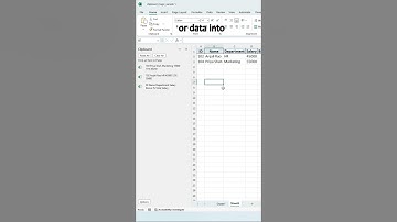 Clipboard Magic in Excel 🔥 Copy-Paste Hack #Shorts