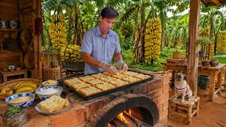 Harvest Ripe Bananas, Make Grilled Banana Sandwiches And Banana Sweet Soup – Farming