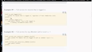 s2Member Shortcode Conditionals