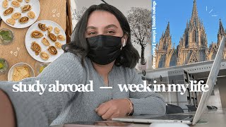 a week in my life during my study abroad !! | living in barcelona, spain for 5 months