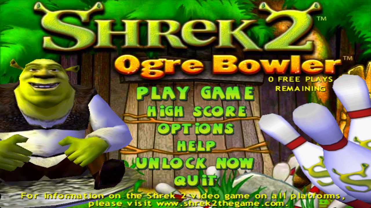 PC Longplay - Shrek 2 Ogre Bowler Part.1