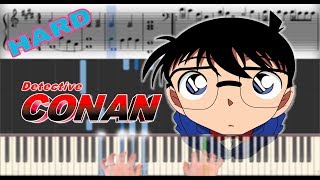 Case closed of detective Conan | Sheet Music & Synthesia Piano Tutorial