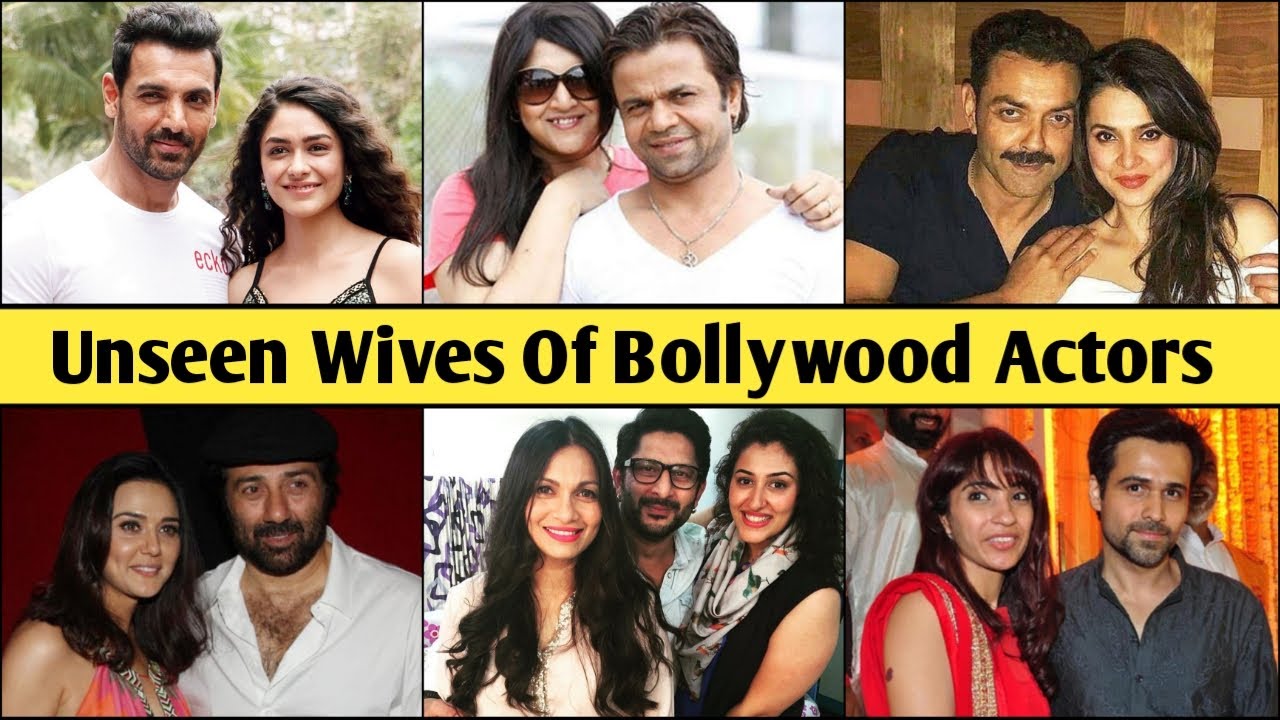 15 Unseen Wives Of Bollywood Actors - John Abraham, Sunny Deol, Rajpal ...