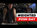 Dips, Squats und das MMC! | Weighted Calisthenics VLOG