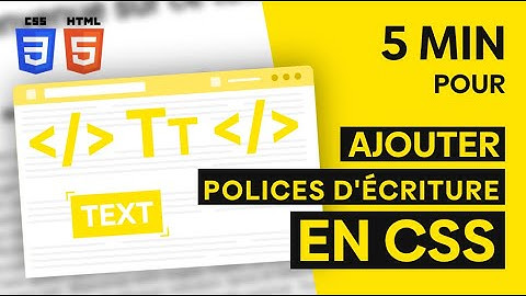 [Tuto] Ajouter des polices d