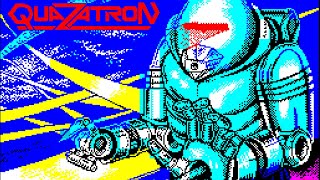 Quazatron ZX Spectrum Прохождение ностальжи 90-х