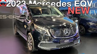 NEW 2023 Mercedes Benz EQV - FIRST LOOK Luxury Electric VAN