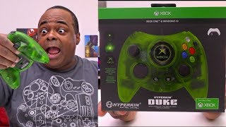 NEW Green DUKE Controller for Xbox One! [Gamestop Exclusive]