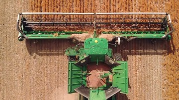 Combine and Header Settings - Saskatchewan Lentils | S3 AWS Airbar ft. Western Sales LTD