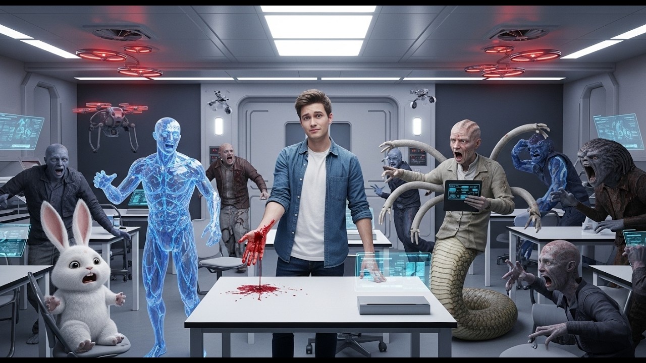 Alien Students Horrified by a Human Wound — His Casual Reaction Stuns Them | HFY | Sci-Fi Stories