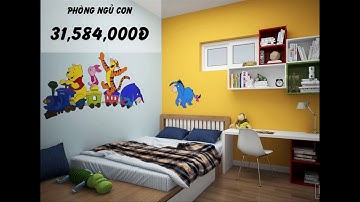 BÁO GIÁ thiết kế & thi công nội thất chung cư 70m2  - 9X Interior