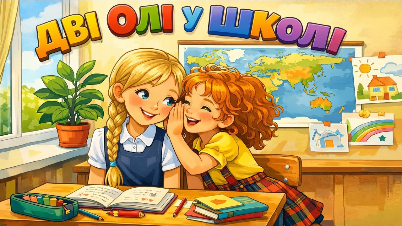 АВТОРСЬКА КАЗКА - ДВІ ОЛІ У ШКОЛІ (студія ЛІСЯО) Аудіоказки українською| РАДІОНЯНЯ