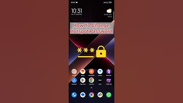 Change Your Hotspot Password Easily!" 🔒📱#reels #viral #hotspot 🔑 password change