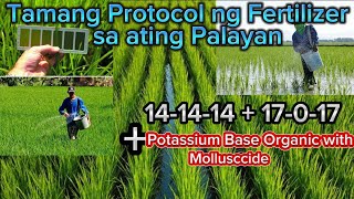 Protocol and Applying Fertilizer step by step