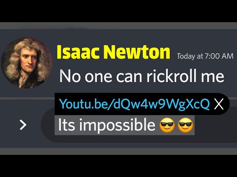 When Autocorrect Rickrolls Isaac Newton
