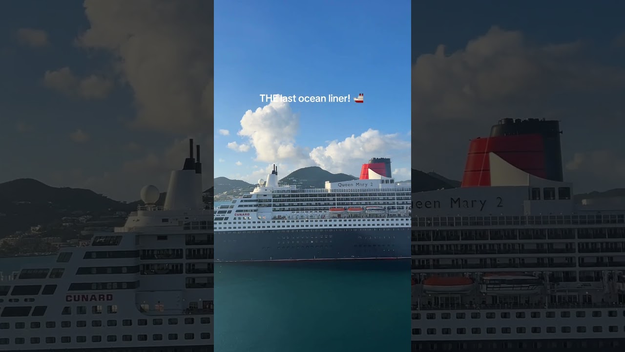 THE Queen Mary 2! #oceanliner #travel #shorts