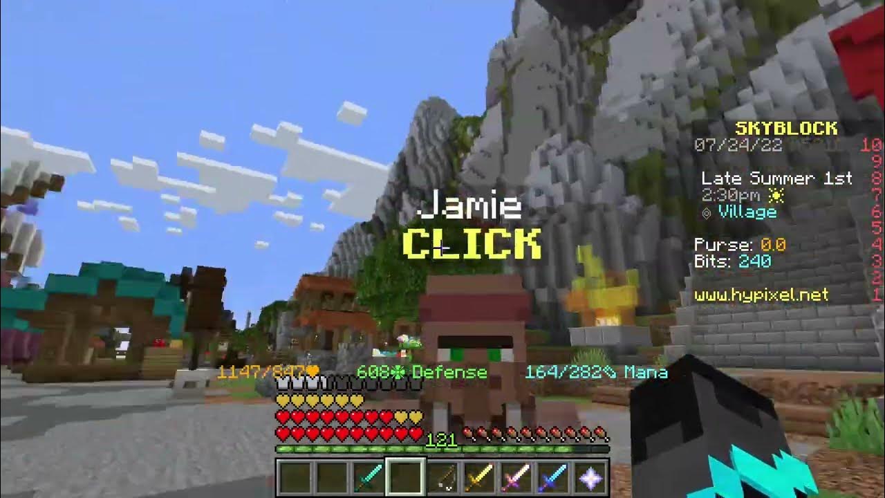 hypixel skyblock 3 ways to get the rogue sword YouTube