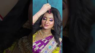 Bridal Look with Budget Friendly Professional Makeup #makeupartist #RiyaHudutDas #bridalmakeup