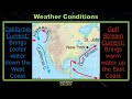 Weather Patterns and Ocean Currents Impacting North Carolina