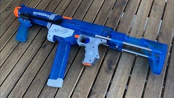 Nerf Sonic Ice Retaliator short dart mod