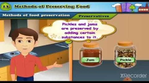 Std : 5. Sub : E.V.S.1. Ls.no.13 Methods of  Preserving Food (part -3)