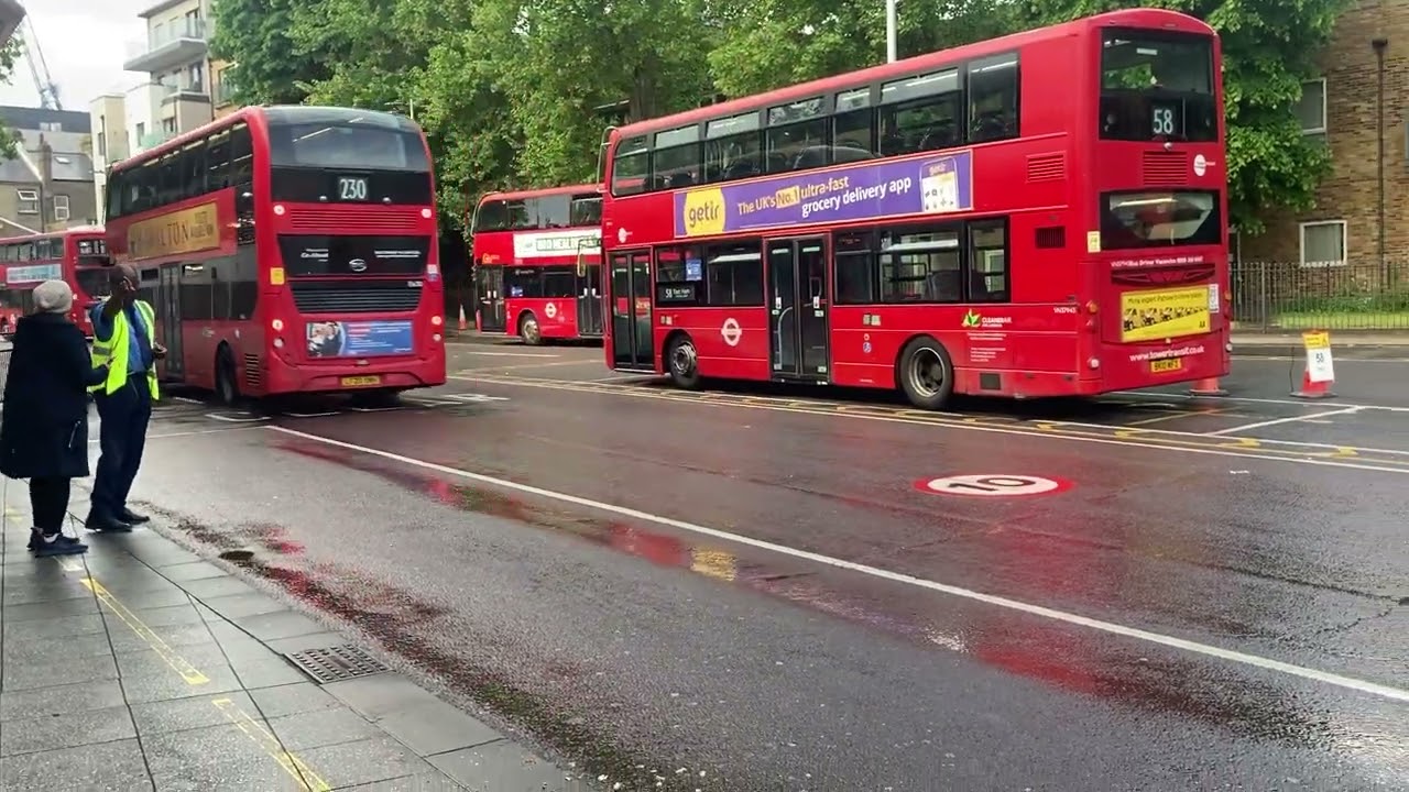 London Buses Walthamstow Central Station ( 15 May 22 )