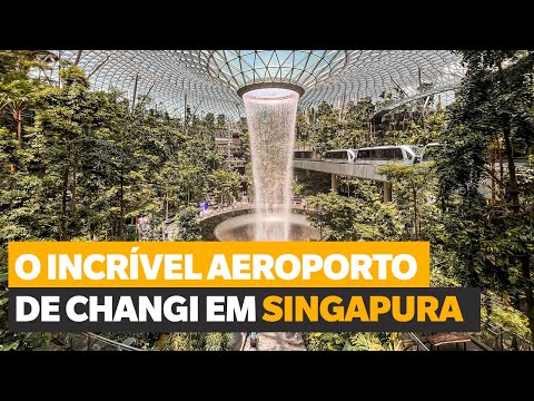 Vídeo: Como passar sua escala no aeroporto de Changi, Cingapura