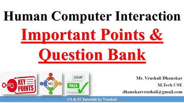 Human Computer Interaction | Most Important Questions | HCI Full Course