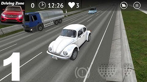 Driving Zone: Germany - Gameplay Walkthrough Part 1 - VW Beetle [iOS/ Android]
