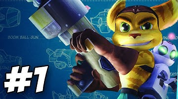 Ratchet and Clank HD Collection: Ratchet and Clank 2002 Walkthrough | Part 1 (PS3/PS2/PS Vita)