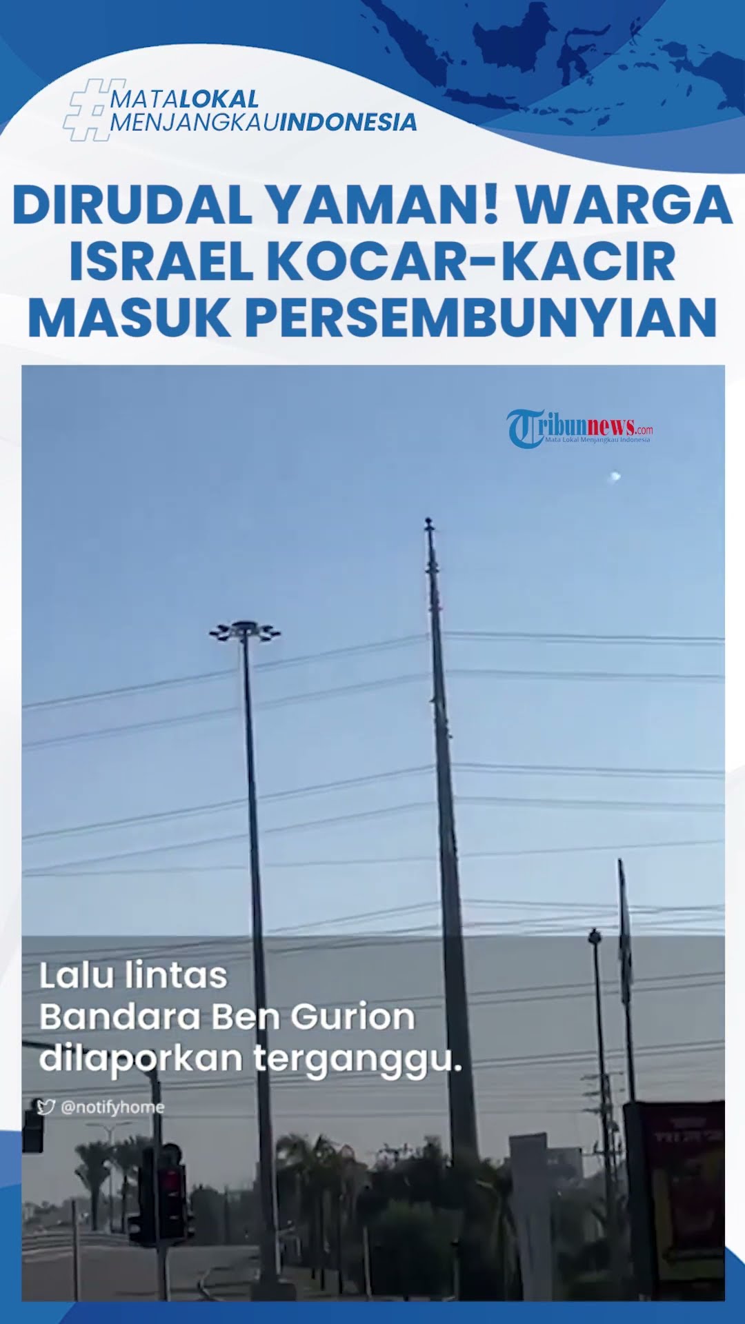 Detik-detik Warga Israel Kocar-kacir saat Dirudal Yaman: Suasana Keos, Sirene Meraung-raung